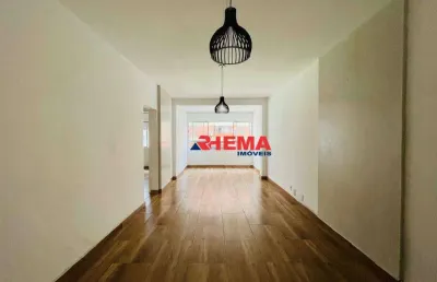 Apartamento com 2 dormitórios à venda, 80 m² por r$ 540.000,00 - embaré - santos/sp