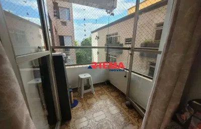 Apartamento com 1 dormitório para alugar, 53 m² por r$ 2.750/mês - ponta da praia - santos/sp