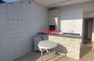 Casa com 3 dormitórios para alugar, 110 m² por r$ 5.500,01/ano - canto do forte - praia grande/sp