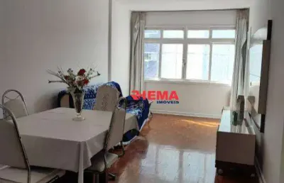 Apartamento com 3 dormitórios à venda, 133 m² por r$ 490.000,00 - itararé - são vicente/sp