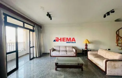 Cobertura com 3 dormitórios à venda, 495 m² por r$ 5.520.000,00 - boqueirão - santos/sp