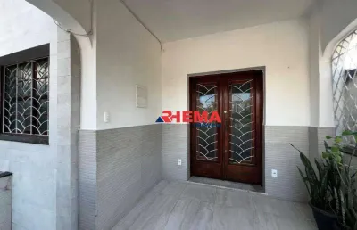 Casa com 2 dormitórios para alugar, 120 m² por r$ 4.500,01/ano - vila mathias - santos/sp