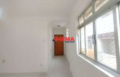 Apartamento com 1 dormitório para alugar, 55 m² por r$ 1.700/mês - vila cascatinha - são vicente/sp