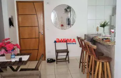 Apartamento com 1 dormitório à venda, 58 m² por r$ 290.000,00 - mirim - praia grande/sp
