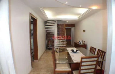 Apartamento com 3 dormitórios à venda, 300 m² por r$ 1.350.000,00 - campo grande - santos/sp