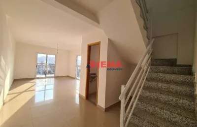 Apartamento duplex com 2 dormitórios à venda, 131 m² por r$ 989.000,00 - macuco - santos/sp