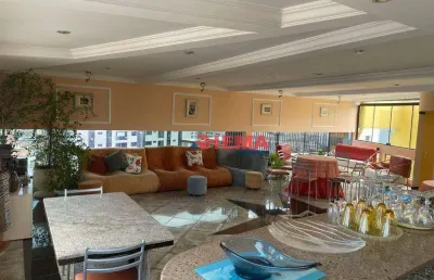 Cobertura com 3 dormitórios à venda, 500 m² por r$ 2.500.000,00 - ponta da praia - santos/sp