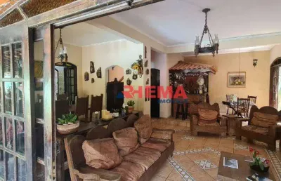 Sobrado com 4 dormitórios à venda, 500 m² por r$ 2.250.000,00 - morro nova cintra - santos/sp