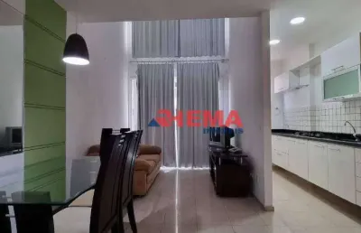 Loft com 1 dormitório à venda, 68 m² por r$ 586.000,00 - gonzaga - santos/sp