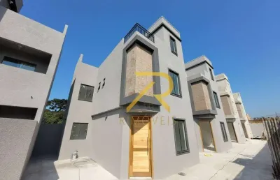 Sobrado com 3 dormitórios à venda, 98 m² por r$ 459.000,00 - sítio cercado - curitiba/pr