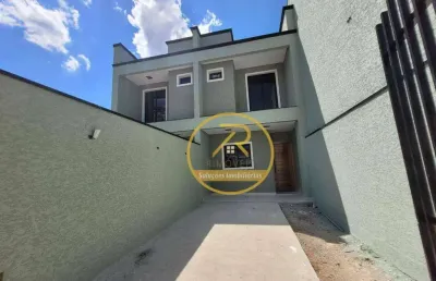 Sobrado à venda, 84 m² por r$ 550.000,00 - sítio cercado - curitiba/pr