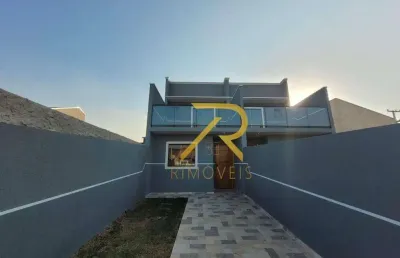 Sobrado com 3 dormitórios à venda, 60 m² por r$ 320.000,00 - ganchinho - curitiba/pr