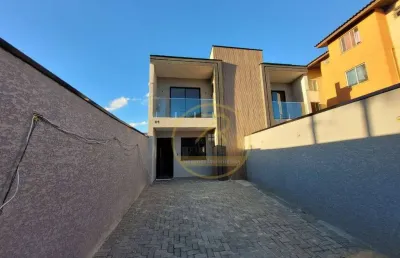 Sobrado à venda, 96 m² por r$ 580.000,00 - sítio cercado - curitiba/pr