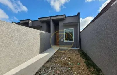 Casa à venda, 37 m² por r$ 261.000,00 - sítio cercado - curitiba/pr
