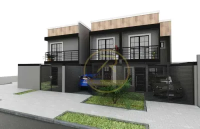 Sobrado à venda, 57 m² por r$ 370.000,00 - sítio cercado - curitiba/pr