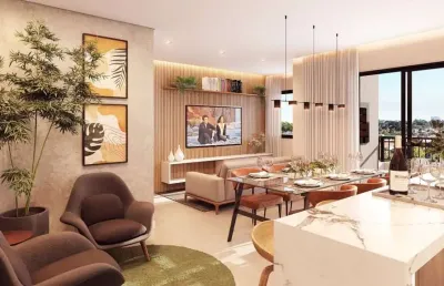 Apartamento com 3 quartos à venda na rua deputado nilson ribas, 776, seminário, curitiba, 130 m2 por r$ 1.240.548