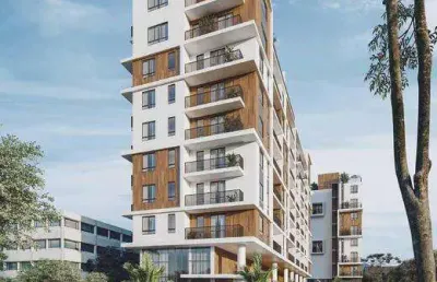 Cobertura com 1 quarto à venda na avenida silva jardim, 255, água verde, curitiba, 78 m2 por r$ 695.722