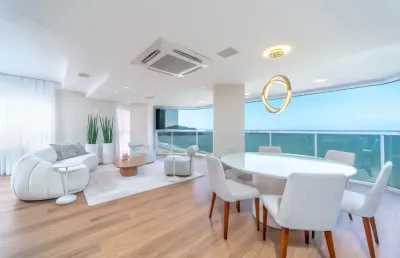 4 suites, um apto por andar ,frente mar com vista panoramica no coração de balneario camboriu.