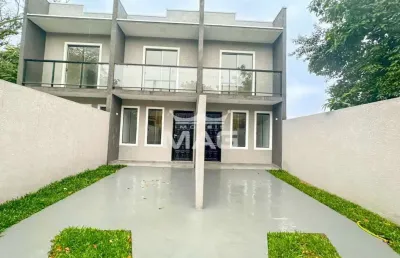 Casa com 2 quartos à venda na andre klug, 246, barreirinha, curitiba por r$ 419.900