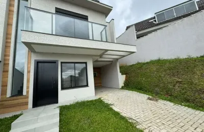 Casa com 3 quartos à venda na rua juarez antônio bittencourt, 20, atuba, curitiba por r$ 680.000