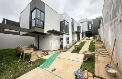 Casa em condomínio fechado com 3 quartos à venda na nossa sra do rocio, 223, santa cândida, curitiba por r$ 563.000