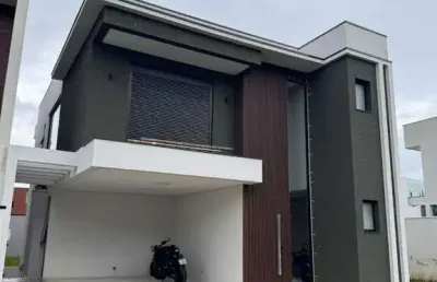Casa em condomínio fechado com 3 quartos à venda na rua ceará, 95, campo pequeno, colombo por r$ 1.580.000