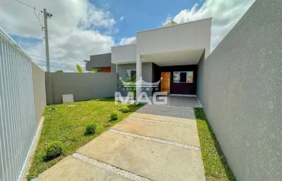 Casa com 2 quartos à venda na avenida uirapuru, 510, jardim cláudia, pinhais por r$ 455.000