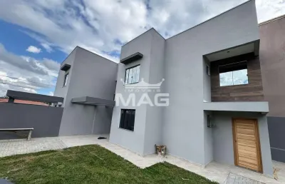 Casa com 3 quartos à venda na jeronimo alberti, 64, roça grande, colombo por r$ 559.900