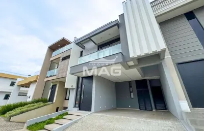 Casa em condomínio fechado com 3 quartos à venda na rua fernando de noronha, 2590, boa vista, curitiba por r$ 1.320.000