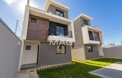 Casa em condomínio fechado com 4 quartos à venda na rua tucum, 26, uberaba, curitiba por r$ 790.000
