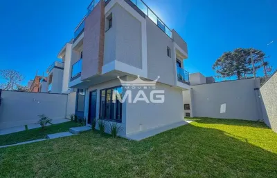 Casa com 3 quartos à venda na rua maestro romualdo suriani, 109, jardim das américas, curitiba por r$ 1.290.000