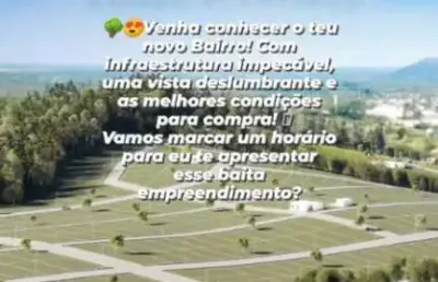 Terreno à venda na jardins do porto, s/n, porto dos pereiras, montenegro por r$ 120.000