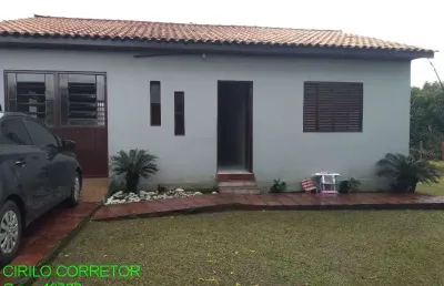 Casa com 2 quartos à venda na estrada rua nova, s/n, rua nova, montenegro, 84 m2 por r$ 175.000