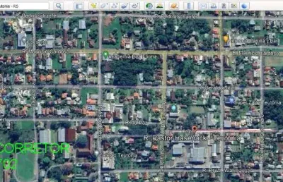 Terreno à venda na rua pastor kleinguenther, esquina rua 9, s/n, centro administrativo, teutônia por r$ 222.000