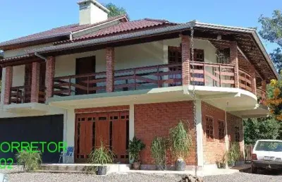 Chácara / sítio com 4 quartos à venda na rodovia transitrus, 001, linha pinheiro machado, brochier, 264 m2 por r$ 740.000