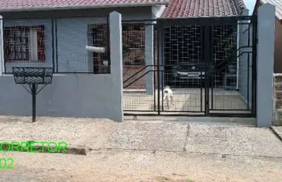 Casa com 2 quartos à venda na rua mirocalices, 111, estação, montenegro, 131 m2 por r$ 371.000