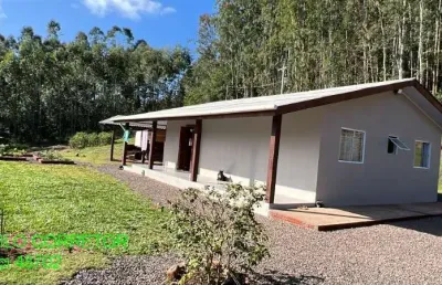 Chácara / sítio com 3 quartos à venda na estr. geral linha catarina, s/n, costa da serra, montenegro, 100 m2 por r$ 370.000