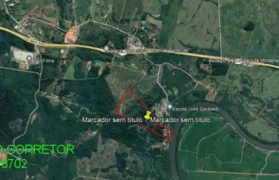 Terreno à venda na porto garibaldi, s/n, pesqueiro, montenegro, 193000 m2 por r$ 730.000