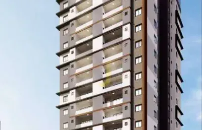 Apartamentos na planta em residencial com academia,  sauna, piscina,  e conta com uma portaria remota