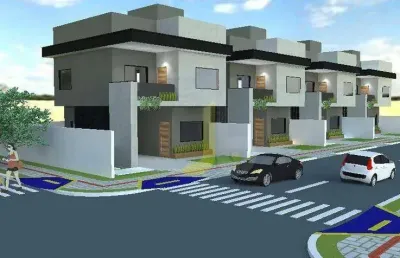 Sobrado com 3 dormitórios à venda, 84 m² por r$ 450.000,00 - esmeralda - cascavel/pr