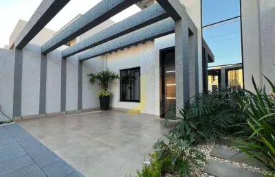 Casa com 1 suíte e 2 dormitórios à venda no tropical iii