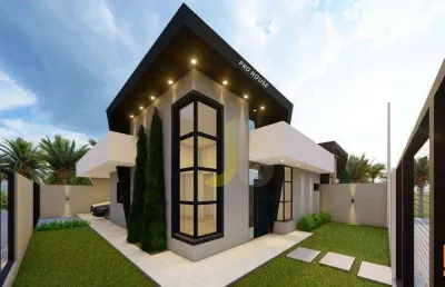 Casa com 1 suíte + 2 dormitórios à venda, 98 m² por r$ 480.000 - verona - cascavel/pr