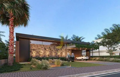 Casa com piscina e quadra de beach tênnis  no quinta;