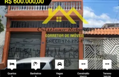 Casa para venda em guarulhos, jardim ipanema, 3 dormitórios, 3 banheiros, 4 vagas