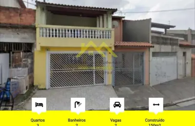 Casa para venda em guarulhos, jardim santa emilia, 3 dormitórios, 2 banheiros, 2 vagas