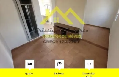 Casa para locação em guarulhos, parque flamengo, 1 dormitório, 1 banheiro