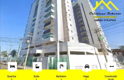 Apartamento para venda em mongaguá, vila atlântica, 2 dormitórios, 1 suíte, 1 banheiro, 1 vaga