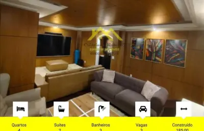 Apartamento para venda em são paulo, santana, 4 dormitórios, 2 suítes, 2 banheiros, 3 vagas