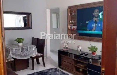 Apartamento 2 dormitórios à venda | garagem privativa | são jorge, santos - sp