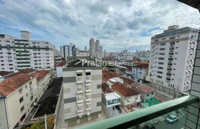 Apartamento c/ sacada  / 03 dorm /.120 m ² / 01 vaga de garagem /  campo grande / santos / s.p
